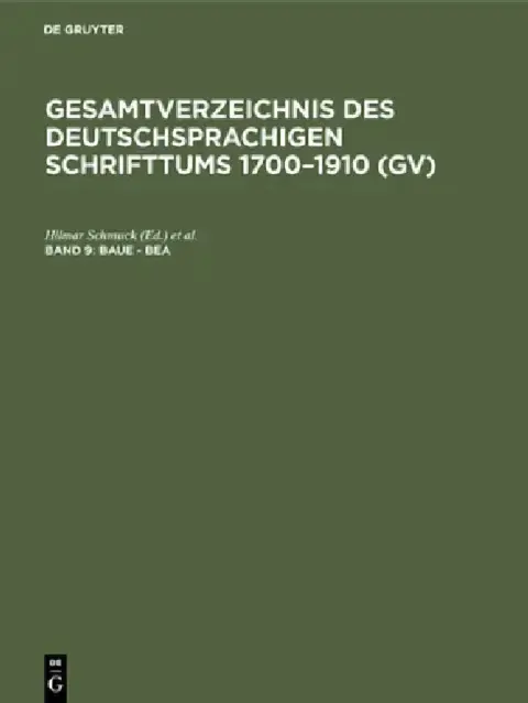 Cover of Baue - Bea
