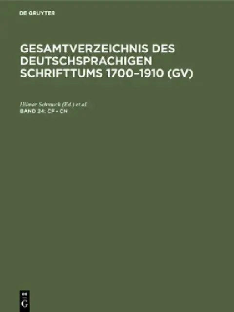 Cover of Cf - Cn