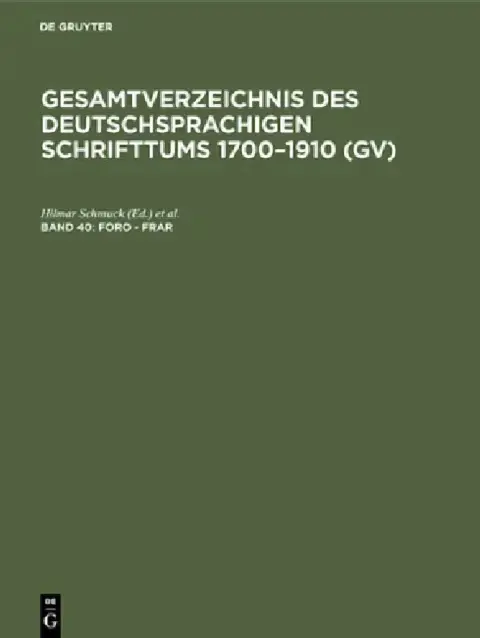 Cover of Foro - Frar