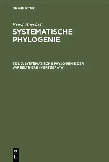 Cover of Systematische Phylogenie der Wirbelthiere (Vertebrata)
