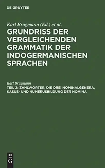 Cover of Zahlwörter, Die Drei Nominalgenera, Kasus- Und Numerusbildung Der Nomina