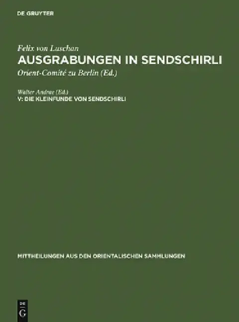 Cover of Die Kleinfunde von Sendschirli