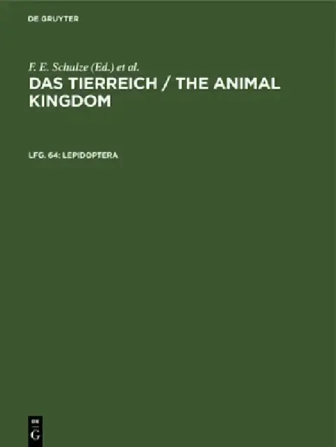Cover of Lepidoptera