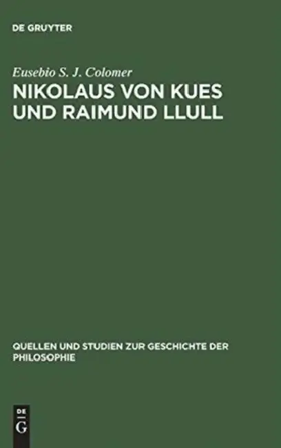 Cover of Nikolaus von Kues und Raimund Llull