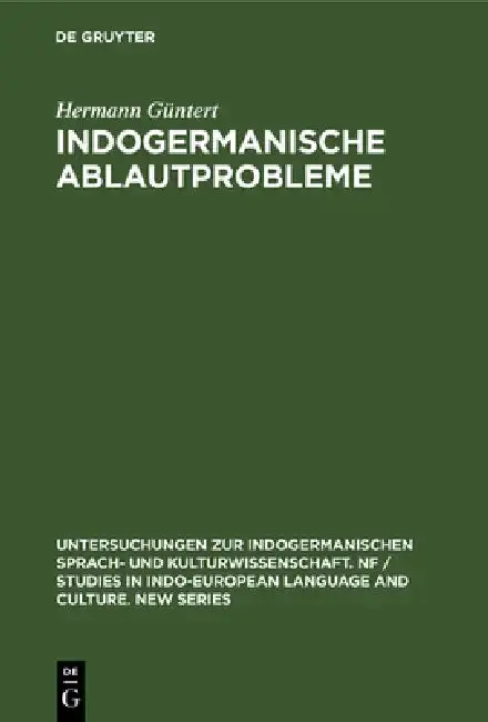 Cover of Indogermanische Ablautprobleme