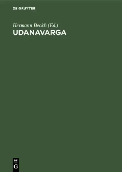 Cover of Udanavarga