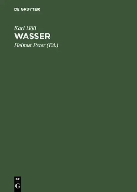 Cover of Wasser