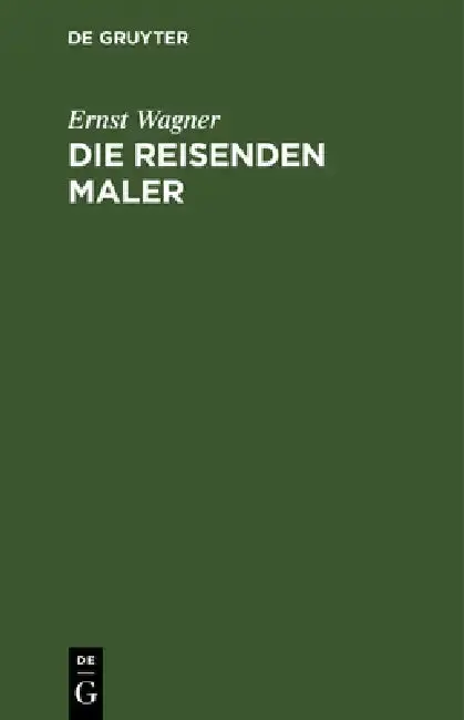Cover of Die Reisenden Maler