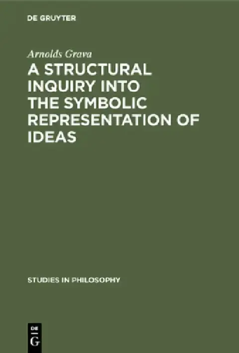 Cover of A Structural Inquiry Into the Symbolic Representation of Ideas