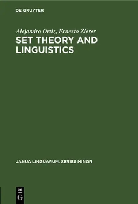 Cover of Set Theory and Linguistics