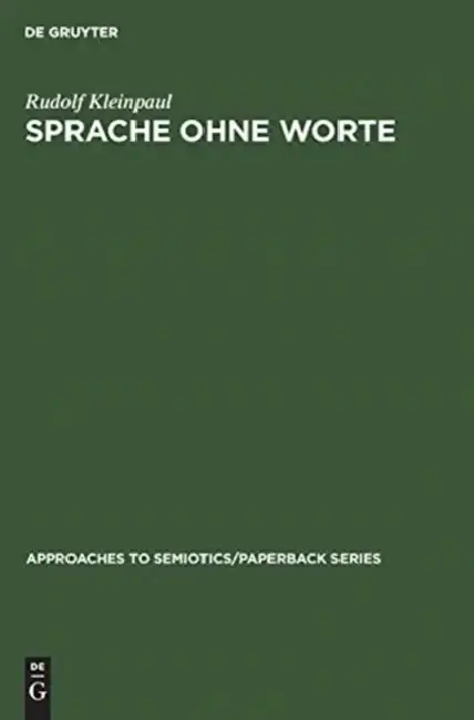 Cover of Sprache ohne Worte