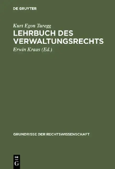 Cover of Lehrbuch des Verwaltungsrechts