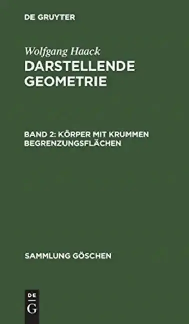 Cover of Körper mit krummen Begrenzungsflächen