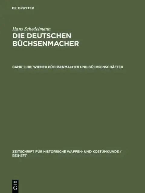 Cover of Die Wiener Büchsenmacher Und Büchsenschäfter