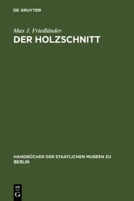 Cover of Der Holzschnitt