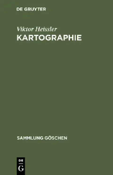 Cover of Kartographie