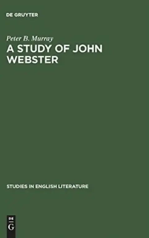 Cover of A Study of John Webster
