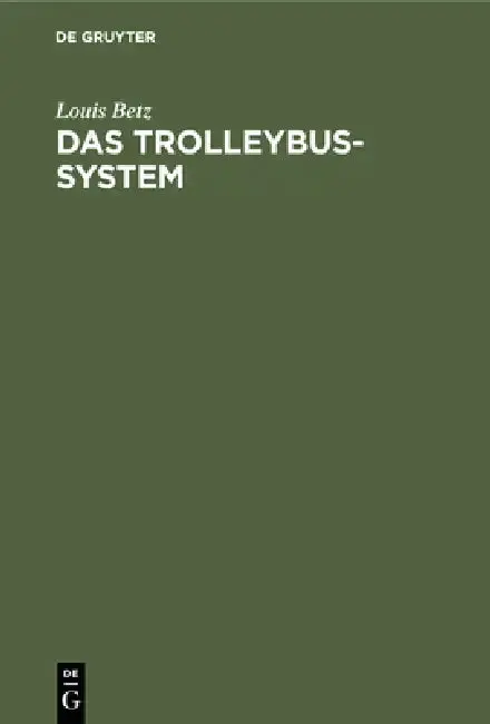Cover of Das Trolleybus-system
