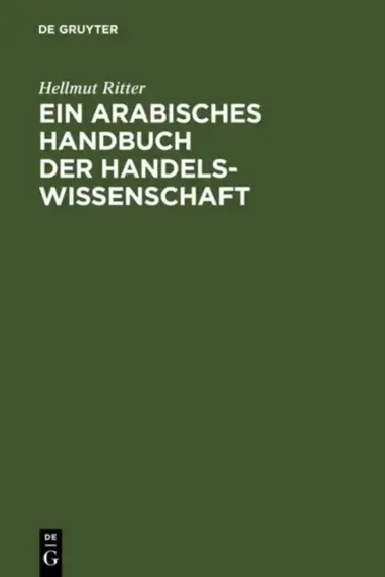 Cover of Ein arabisches Handbuch der Handelswissenschaft