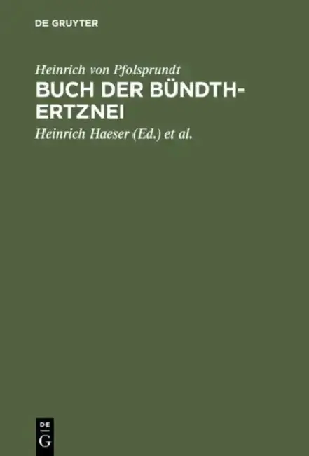 Cover of Buch der Bündth-Ertznei