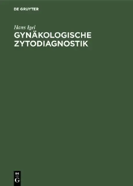 Cover of Gynäkologische Zytodiagnostik