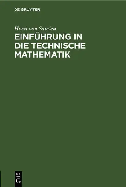 Cover of Einführung in Die Technische Mathematik