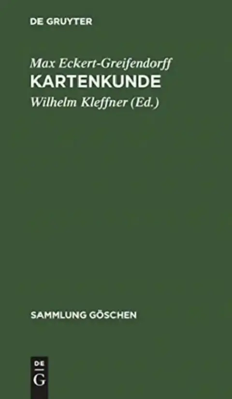 Cover of Kartenkunde