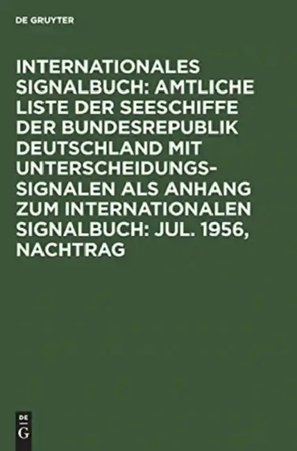 Cover of Jul. 1956, Nachtrag