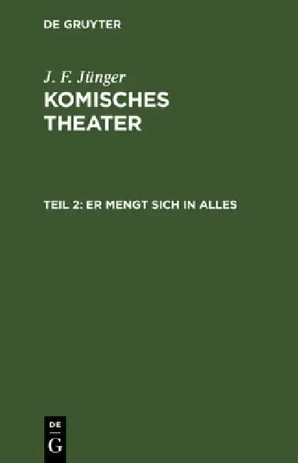 Cover of Er mengt sich in Alles