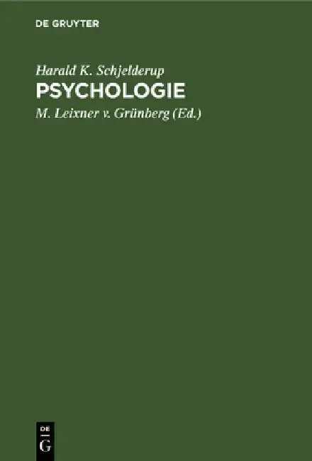 Cover of Psychologie