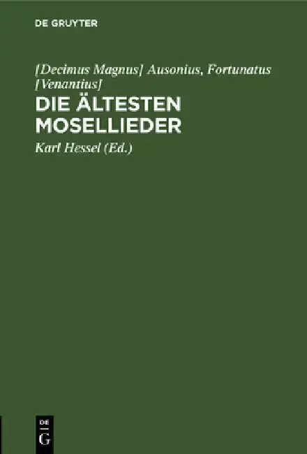 Cover of Die Ältesten Mosellieder