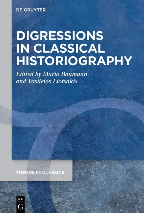 Cover of Digressions in Classical Historiography