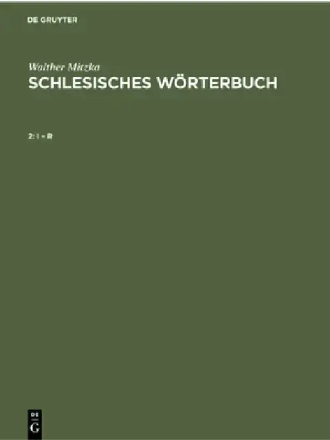 Cover of I - R