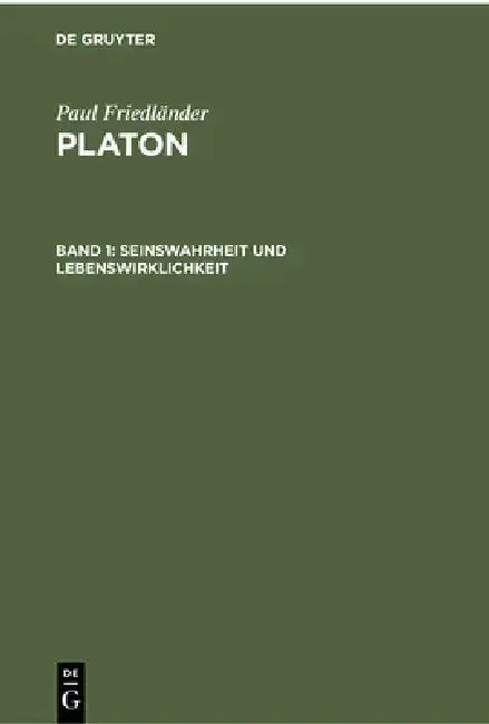 Cover of Seinswahrheit Und Lebenswirklichkeit