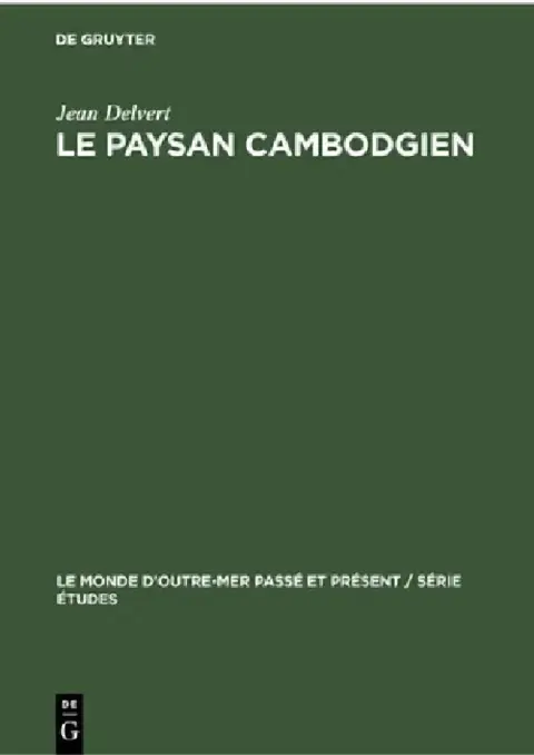 Cover of Le Paysan Cambodgien