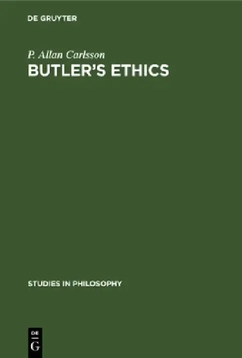 Cover of Butler's Ethics