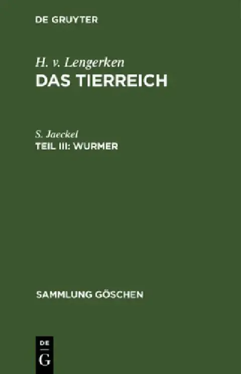 Cover of Wurmer