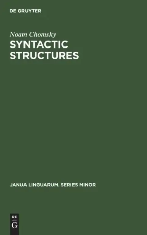 Cover of Syntactic Structures