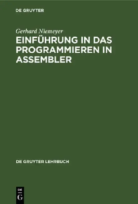 Cover of Einführung in Das Programmieren in Assembler