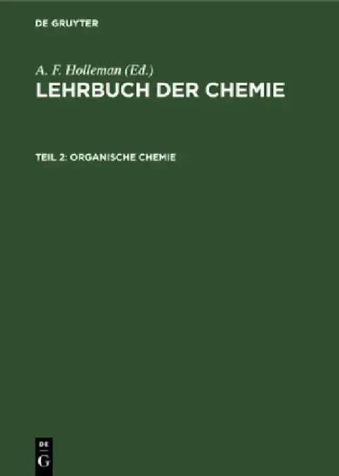 Cover of Organische Chemie