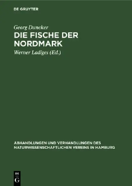 Cover of Die Fische Der Nordmark