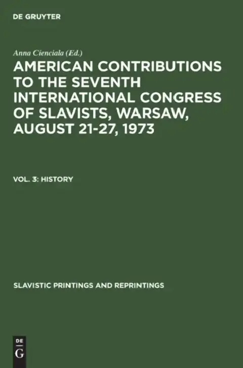 Cover of History