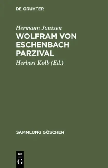 Cover of Wolfram Von Eschenbach Parzival