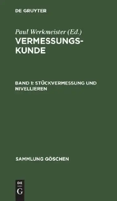 Cover of Stückvermessung Und Nivellieren