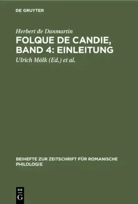 Cover of Folque de Candie, Band 4