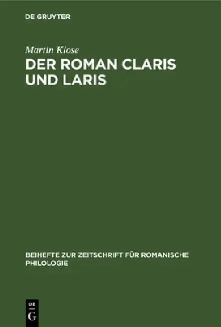 Cover of Der Roman Claris Und Laris
