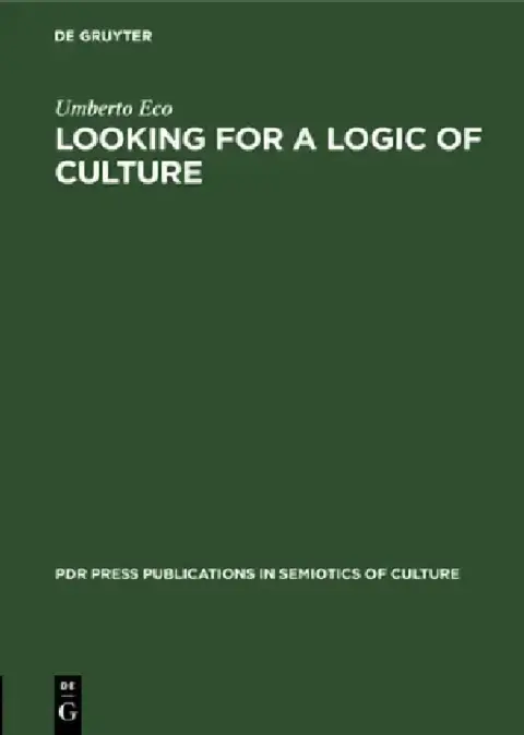 Cover of Looking for a Logic of Culture