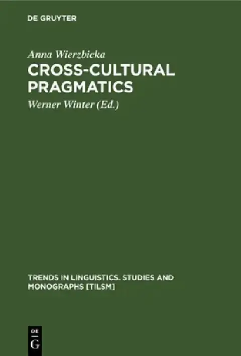 Cover of Cross-Cultural Pragmatics