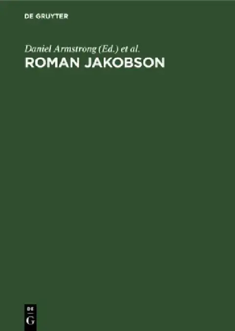 Cover of Roman Jakobson