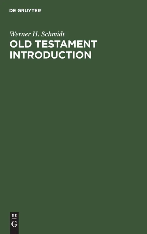Cover of Old Testament Introduction